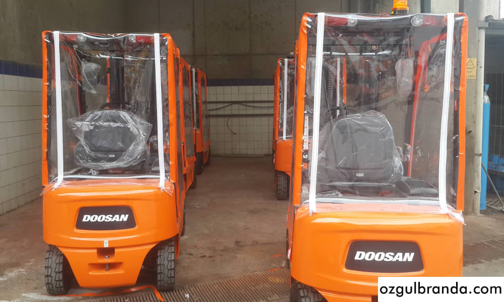 Doosan Forklift Brandası